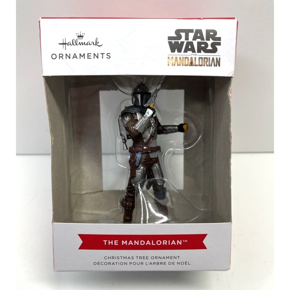Hallmark The Mandalorian Ornament Disney Star Wars Din Djarin Figure 2023